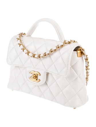 Chanel 2025 Small Top Handle Flap Bag
