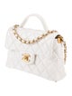 Chanel 2025 Small Top Handle Flap Bag
