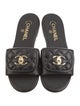 Chanel 2025 Interlocking CC Logo Slides
