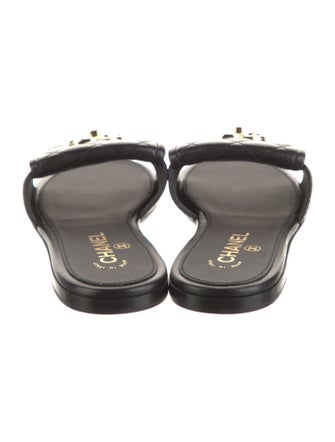 Chanel 2025 Interlocking CC Logo Slides