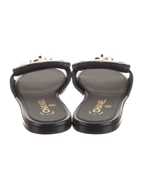 Chanel 2025 Interlocking CC Logo Slides