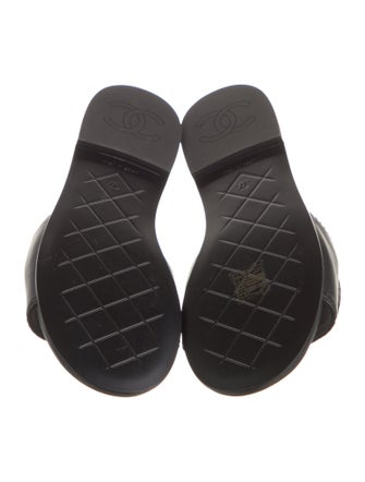 Chanel 2025 Interlocking CC Logo Slides