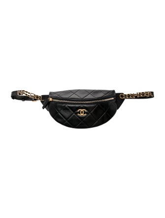 Chanel Quilted Enamel Waist Bag