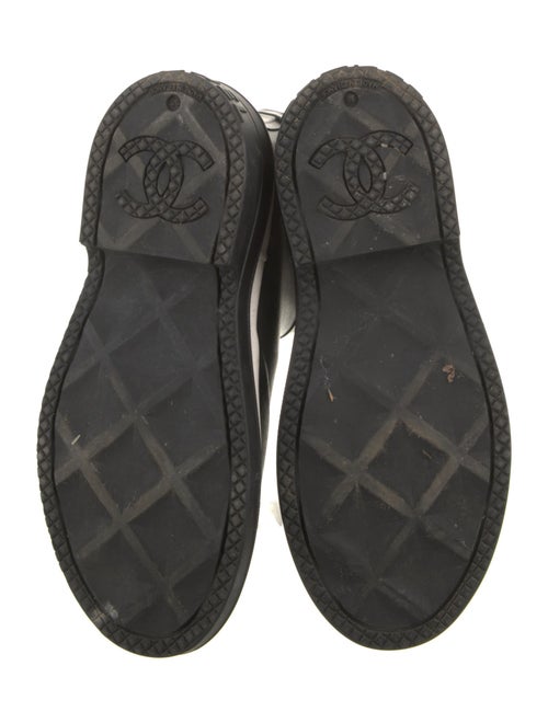 Chanel Interlocking CC Logo Rubber Rain Boots