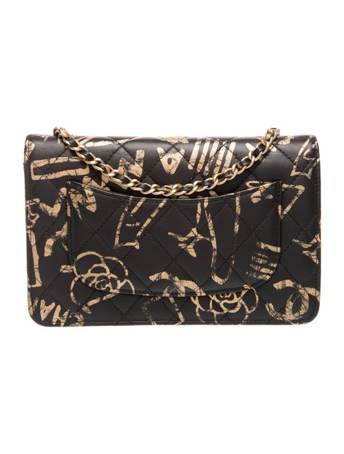 Chanel Paris-New York Pyramid Graffiti Wallet On Chain