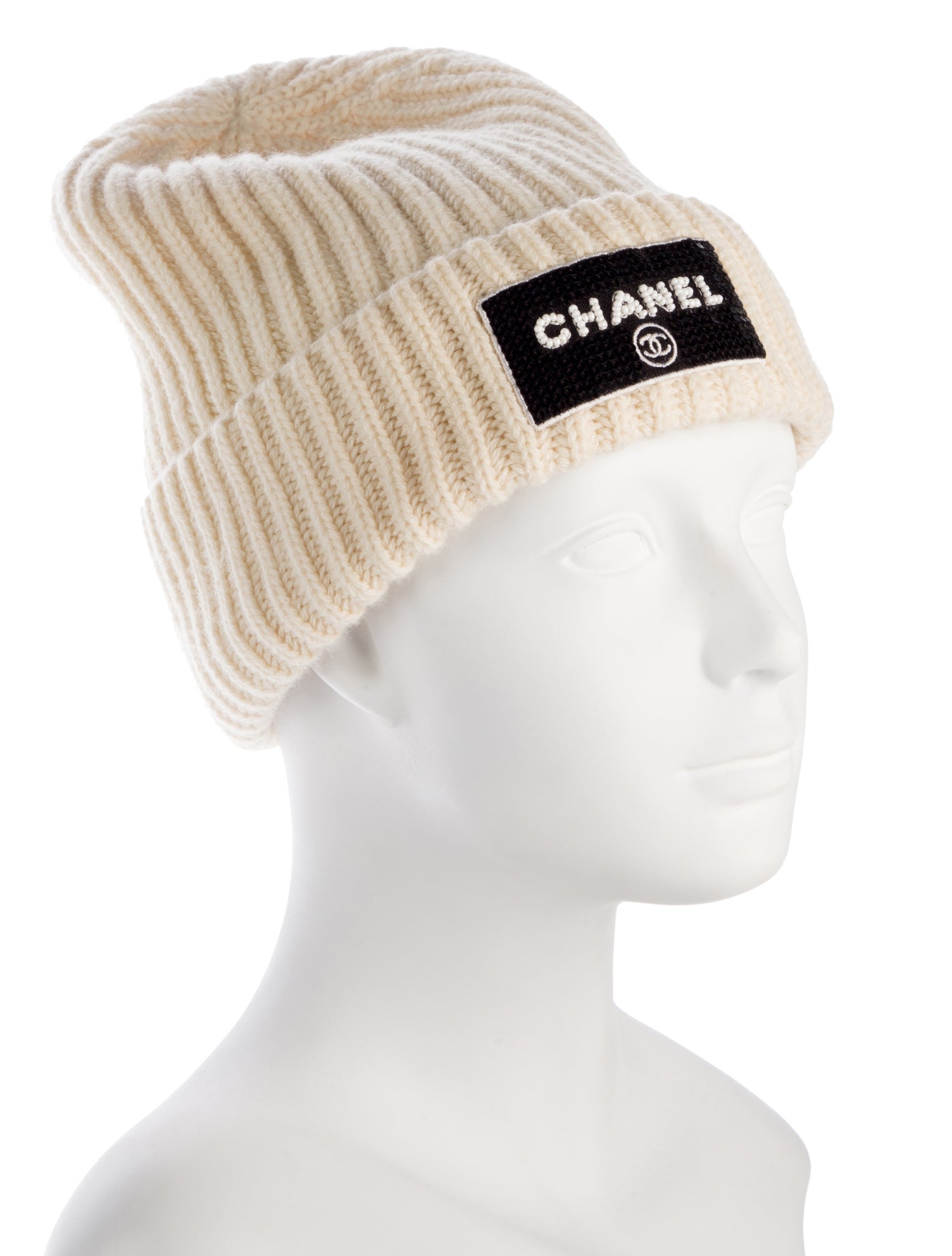 Chanel 2023 Logo Cashmere Beanie