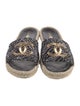 Chanel 2024 Interlocking CC Logo Espadrilles