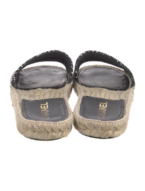 Chanel 2024 Interlocking CC Logo Espadrilles