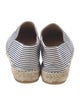Chanel Interlocking CC Logo Canvas Espadrilles