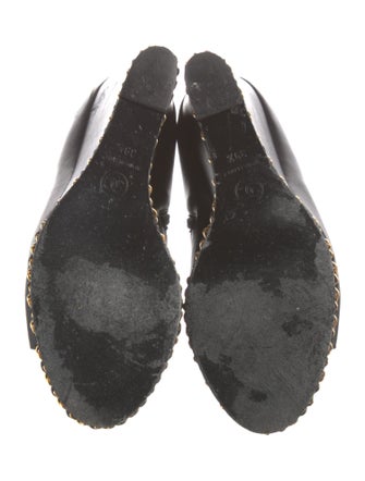 Chanel 2011 Interlocking CC Logo Mules