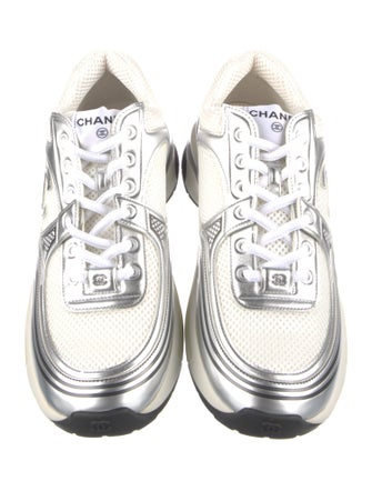 Chanel 2023 Interlocking CC Logo Athletic Sneakers