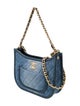 Chanel Denim Quilted CC Hobo