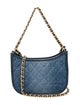 Chanel Denim Quilted CC Hobo