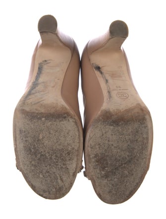 Chanel Interlocking CC Logo Leather Boots