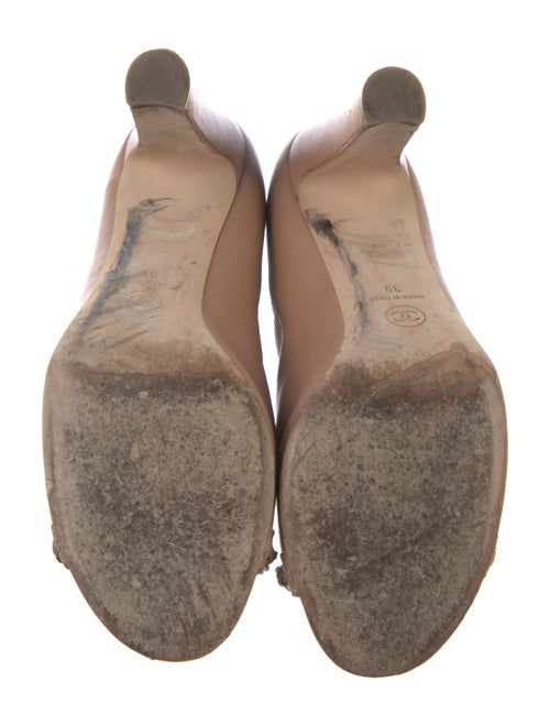 Chanel Interlocking CC Logo Leather Boots