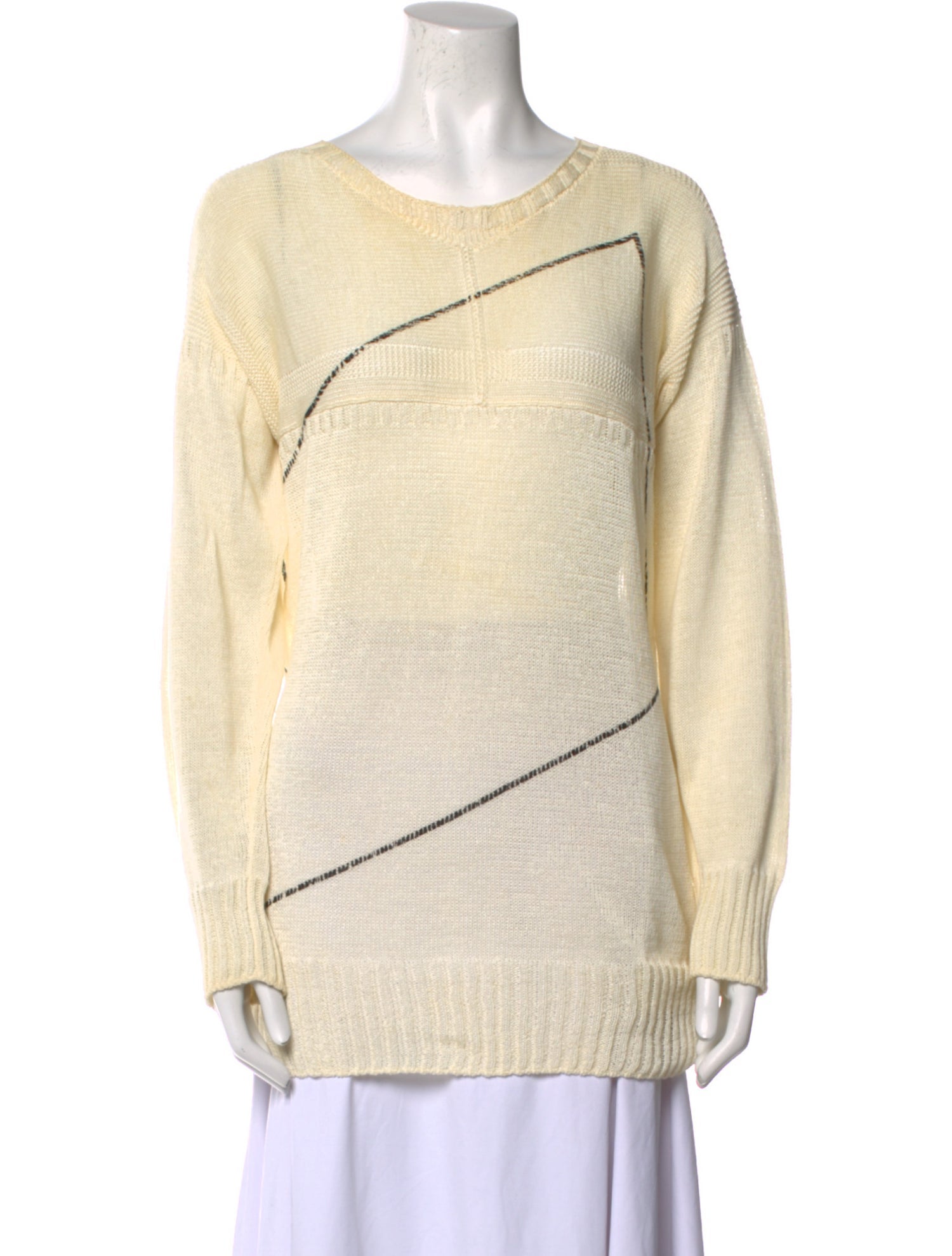 Chanel 2012 Scoop Neck Sweater