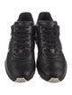 Chanel Interlocking CC Logo Leather Sneakers