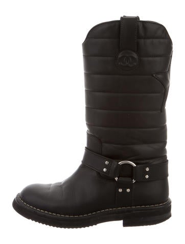 Chanel Paris-Dallas Mid-Calf Boots