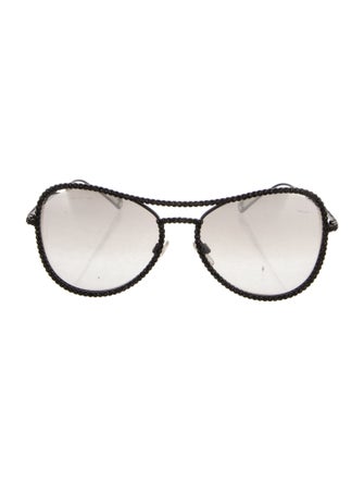 Chanel Aviator Gradient Sunglasses