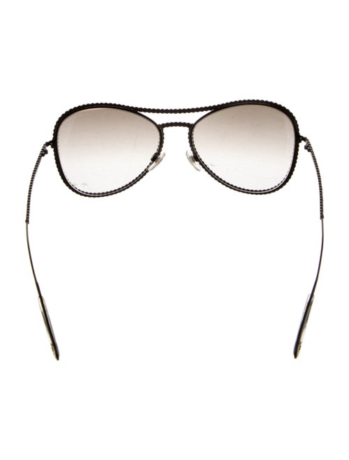 Chanel Aviator Gradient Sunglasses