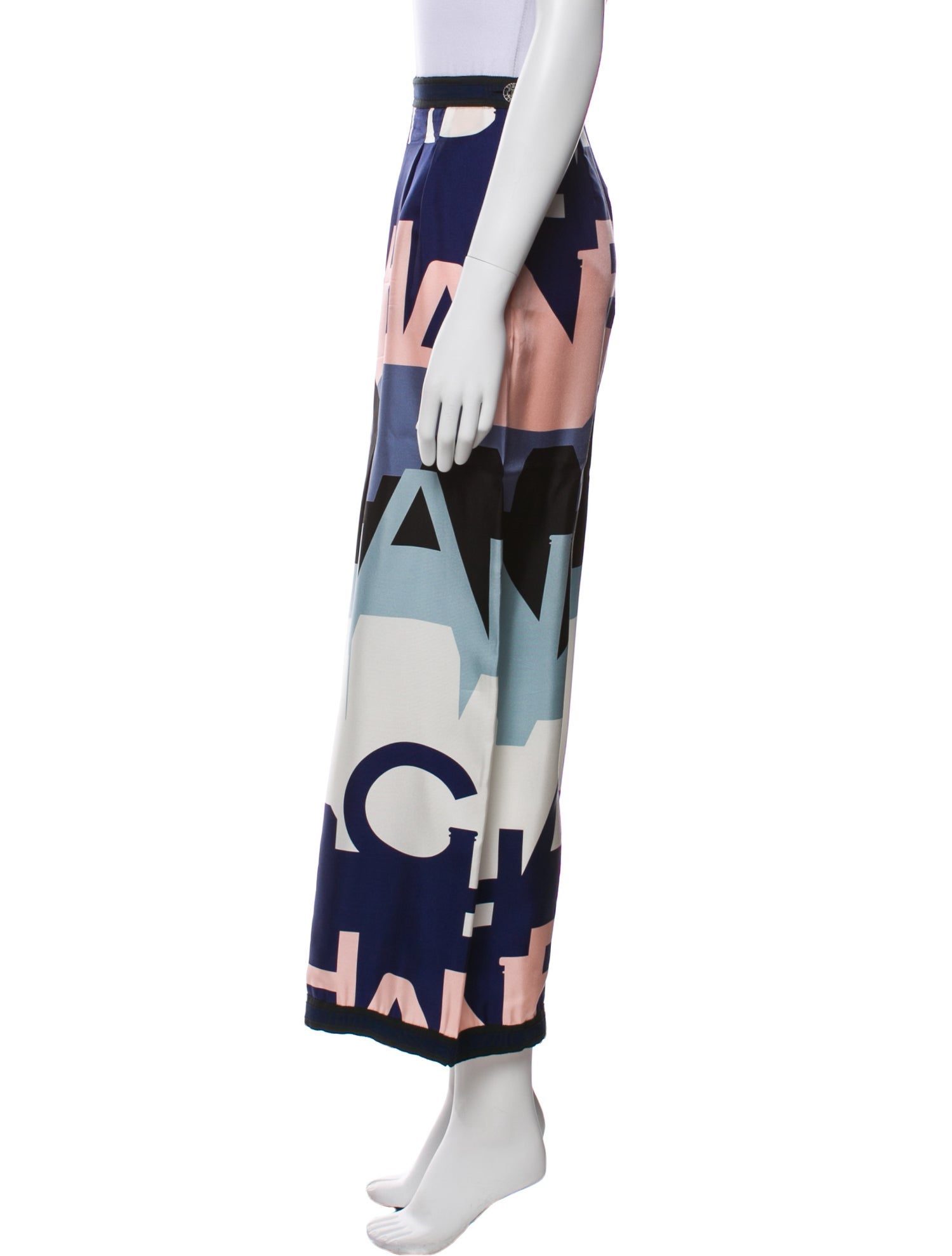 Chanel 2020 Wide Leg Pants