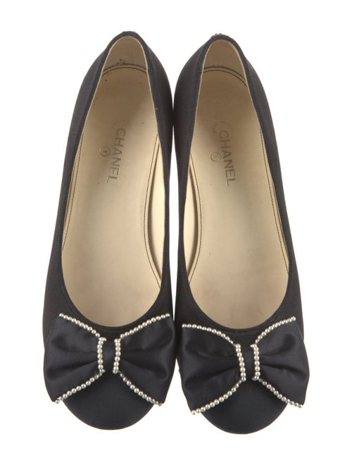 Chanel 2016 Interlocking CC Logo Ballet Flats