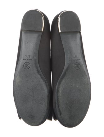 Chanel 2016 Interlocking CC Logo Ballet Flats