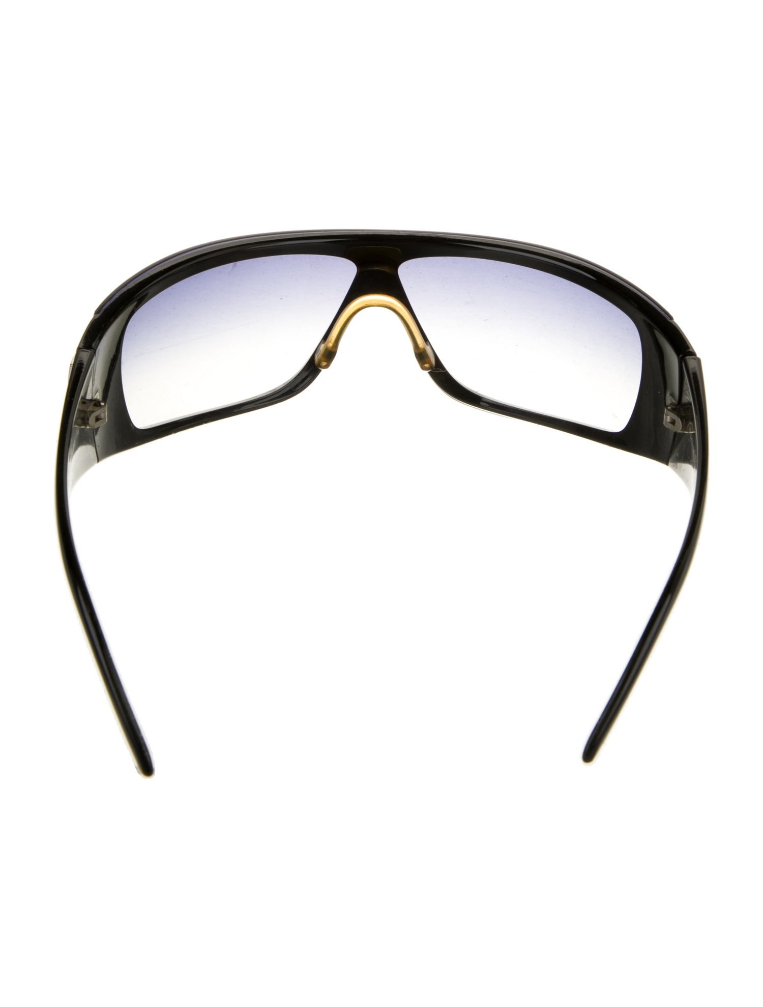 Chanel Interlocking CC Logo Shield Sunglasses