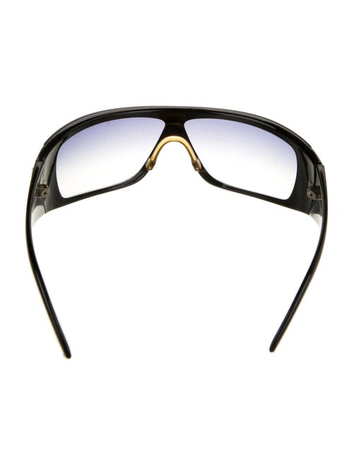 Chanel Interlocking CC Logo Shield Sunglasses