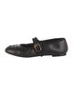 Chanel 2024 Interlocking CC Logo Mary Jane Flats