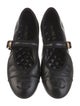 Chanel 2024 Interlocking CC Logo Mary Jane Flats