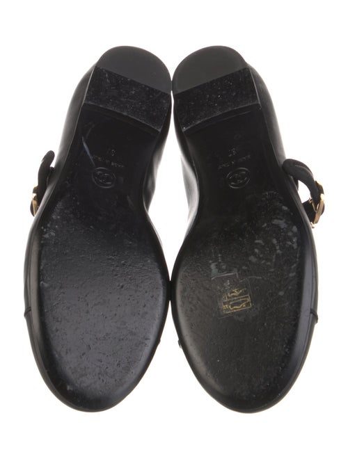 Chanel 2024 Interlocking CC Logo Mary Jane Flats