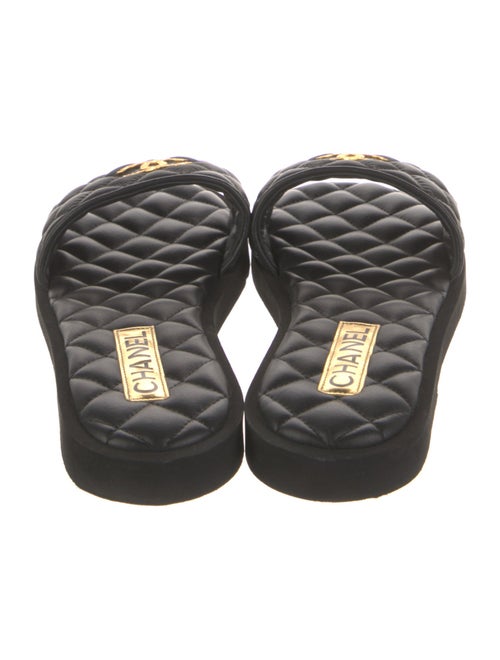 Chanel 2023 Interlocking CC Logo Slides