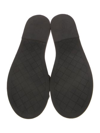 Chanel 2023 Interlocking CC Logo Slides