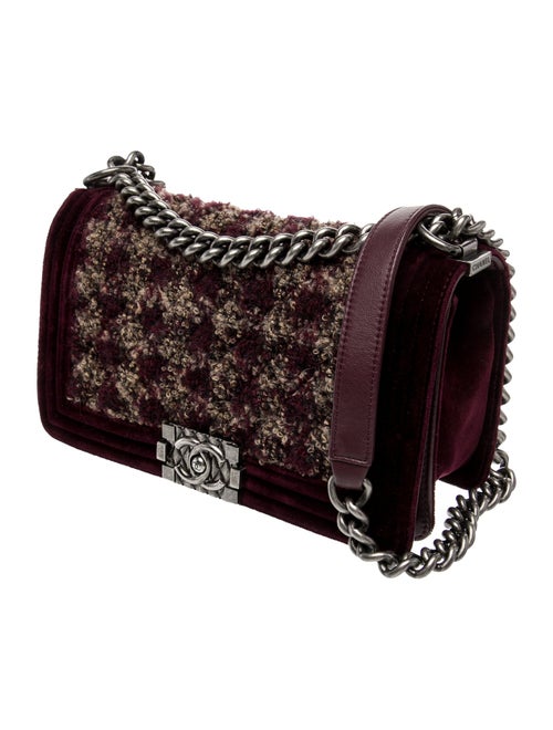 Chanel Medium Tweed Boy Bag