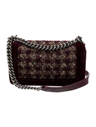 Chanel Medium Tweed Boy Bag