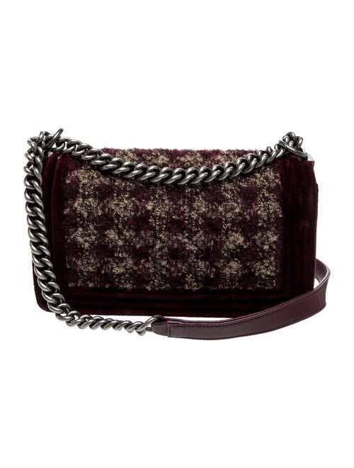 Chanel Medium Tweed Boy Bag