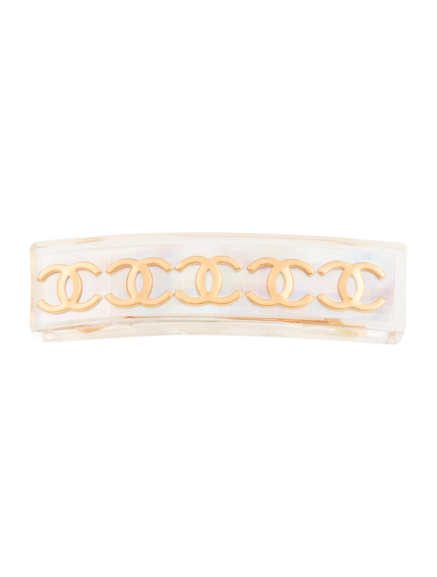 Chanel Reflective CC Hair Clip