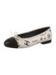 Chanel 2023 Interlocking CC Logo Ballet Flats