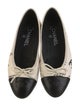 Chanel 2023 Interlocking CC Logo Ballet Flats
