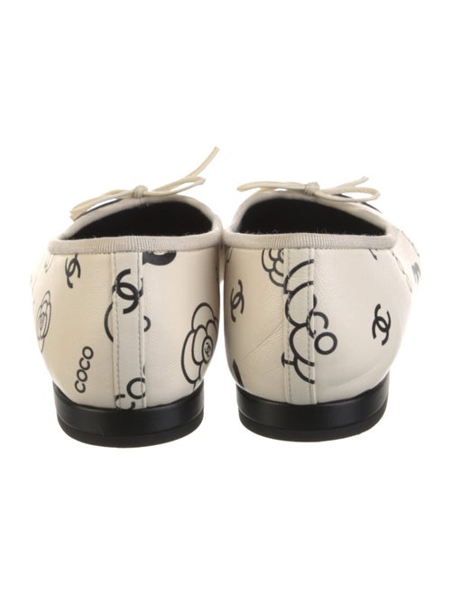 Chanel 2023 Interlocking CC Logo Ballet Flats
