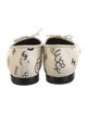 Chanel 2023 Interlocking CC Logo Ballet Flats