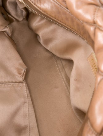 Chanel Quilted Lambskin Bubble Quilt Bowler