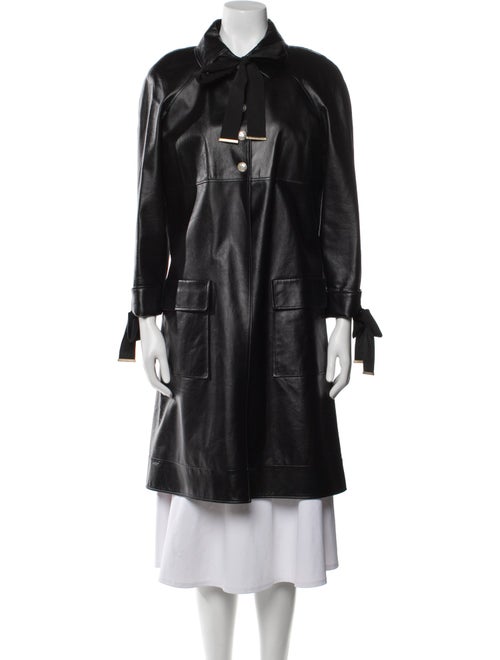 Chanel 2017 Leather Trench Coat