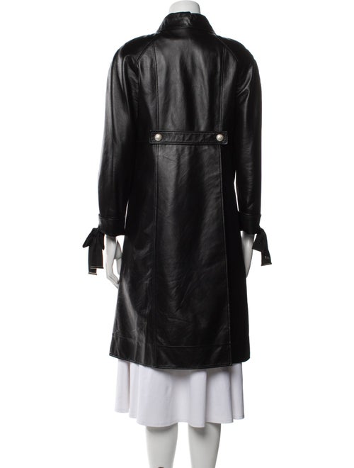 Chanel 2017 Leather Trench Coat