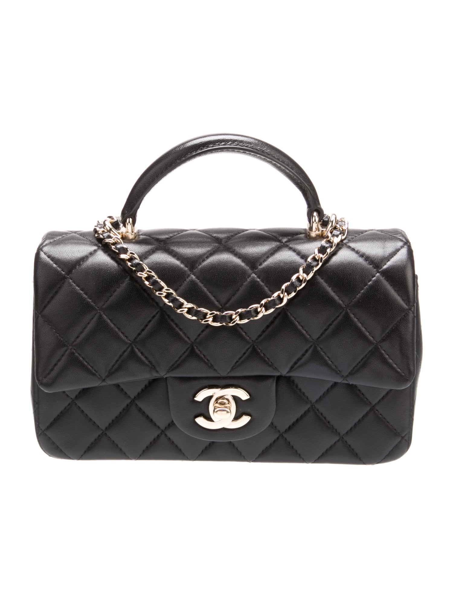 Chanel Rectangle Mini Flap Top Handle Bag