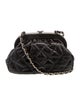 Chanel Quilted CC Kisslock Clutch w/ Chain