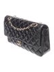 Chanel Quilted Glitter Medium Double Flap Bag