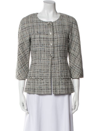 Chanel Tweed Pattern Evening Jacket