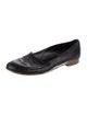 Chanel Interlocking CC Logo Leather Loafers